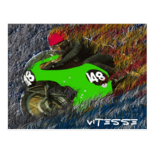 vitesse carte postale