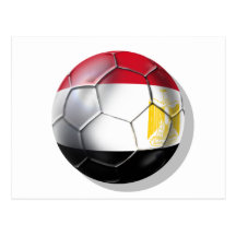 Vitesse de fans de foot de l'Egypte Pharoahs Cartes Postales