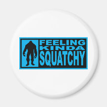 Vitesse de Squatchy de sentiment - conclusion de B Magnets Pour Réfrigérateur