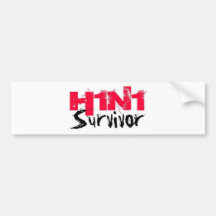 Vitesse du survivant H1N1 Adhésifs Pour Voiture
