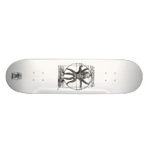 Vitruvian Cthulhu. Skate Board