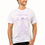 Vitruvian Man Fitted Burnout Tee t-shirts