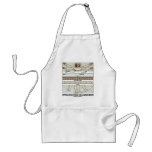 Vitruvian Man Measurements Aprons