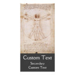 Vitruvian Man Personalized Photo Card