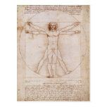 Vitruvian Man Post Cards