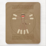 Vitruvian Monkey Mousepad
