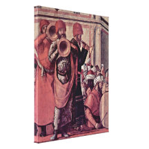 Vittore Carpaccio - Baptism of believers Canvas Prints