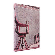 Vittore Carpaccio - Vision of StAugustine Gallery Wrapped Canvas