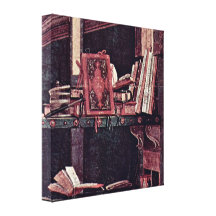 Vittore Carpaccio - Vision of StAugustine Stretched Canvas Prints