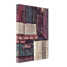 Vittore Carpaccio - Vision of StAugustine Stretched Canvas Prints