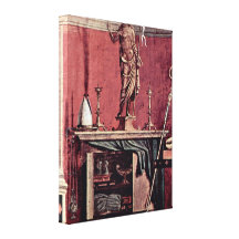 Vittore Carpaccio - Vision of StAugustine Canvas Print