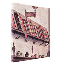 Vittore Carpaccio - Vision of StAugustine Gallery Wrapped Canvas