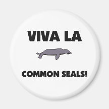 Viva La Common Seals Magnet