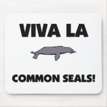 Viva La Common Seals Mouse Mats