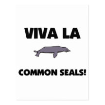 Viva La Common Seals Postcards