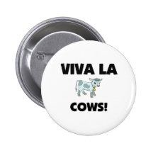 Viva La Cows Pin