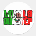Viva La Dubstep Camisetas Stickers