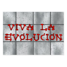 Viva La Evolucion Business Card