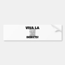 Viva La Insects Bumper Sticker