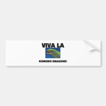 Viva La Komodo Dragons Bumper Stickers