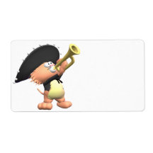 Viva La Mexico Custom Shipping Label