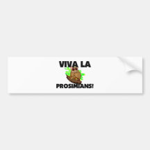 Viva La Prosimians Bumper Sticker