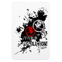 Viva la Revolucion Rectangle Magnet