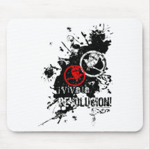 Viva La Revolucion (Splattered) Mouse Pad