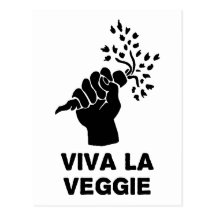 Viva La Veggie Postcards