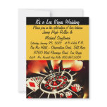Viva Las Vegas Casino Theme Weddings invitations