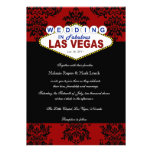 Viva Las Vegas Damask Wedding Invitation