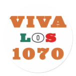 Viva Los 1070 stickers