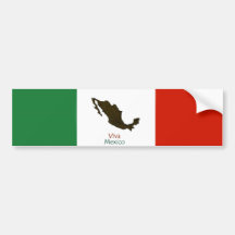 Viva Mexico bumper sticker