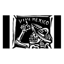 Viva Mexico- Mexico's "Day of the Dead" Business Card
