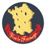 Vive le Fromage stickers