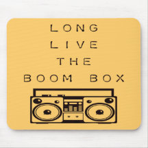 Vivent longtemps la Boîte-Mousepad de boom Tapis De Souris