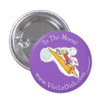 Vivi LeDish™ To The Moon Pin