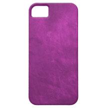Vivid Magenta Leather iPhone 5 Case