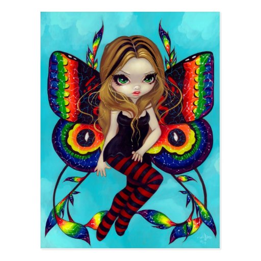 "Vivid Wings" Postcard