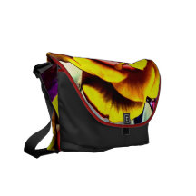 Vivid Yellow Rose Commuter Bags