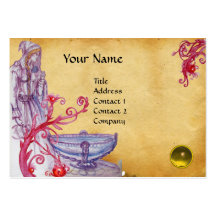 VIVIEN MONOGRAM gem yellow Business Card