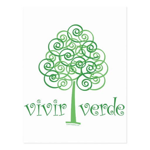Vivir Verde Post Cards