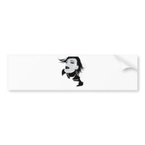 Vixen Woman Tieixen Woman Bumper Stickers
