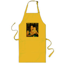viya apron, Made with Love