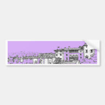 Vizcaya stately building bumper stickers