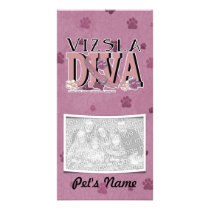 Vizsla DIVA Custom Photo Card