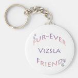 Vizsla Furever Friend Keychains