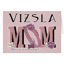 Vizsla MOM Greeting Cards
