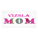 VizslaMom Custom Photo Card