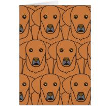 Vizslas Greeting Card